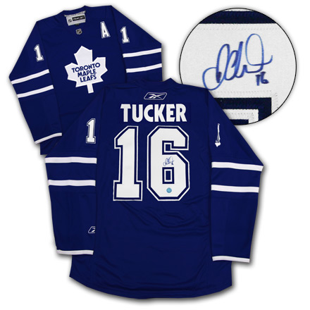 Darcy Tucker Toronto Maple Leafs Autographed Signed Fanatics Jersey